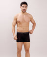 Ultra-Soft Waistband - Premium Cotton Modal Spandex Trunk - M117 -  Black