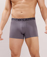 Ultra-Soft Waistband - Premium Cotton Modal Spandex Trunk - M117 - Dark Grey