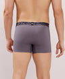 Ultra-Soft Waistband - Premium Cotton Modal Spandex Trunk - M117 - Dark Grey