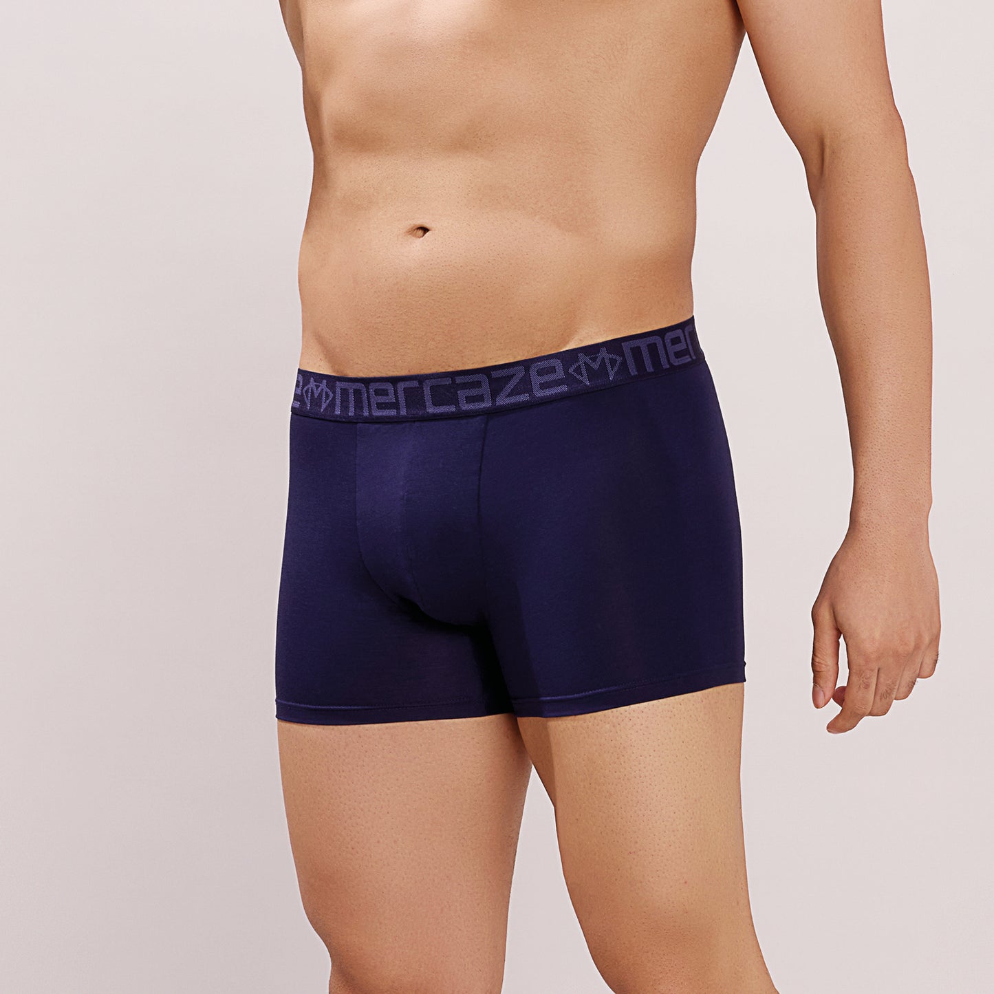 Ultra-Soft Waistband - Premium Cotton Modal Spandex Trunk - M117 - Navy