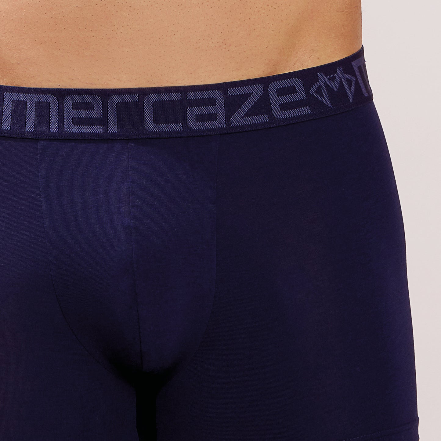 Ultra-Soft Waistband - Premium Cotton Modal Spandex Trunk - M117 - Navy