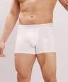 Ultra-Soft Waistband - Premium Cotton Modal Spandex Trunk - M117 -  White