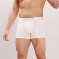 Ultra-Soft Waistband - Premium Cotton Modal Spandex Trunk - M117 -  White