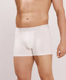 Ultra-Soft Waistband - Premium Cotton Modal Spandex Trunk - M117 -  White