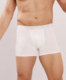 Ultra-Soft Waistband - Premium Cotton Modal Spandex Trunk - M117 -  White