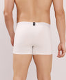Ultra-Soft Waistband - Premium Cotton Modal Spandex Trunk - M117 -  White