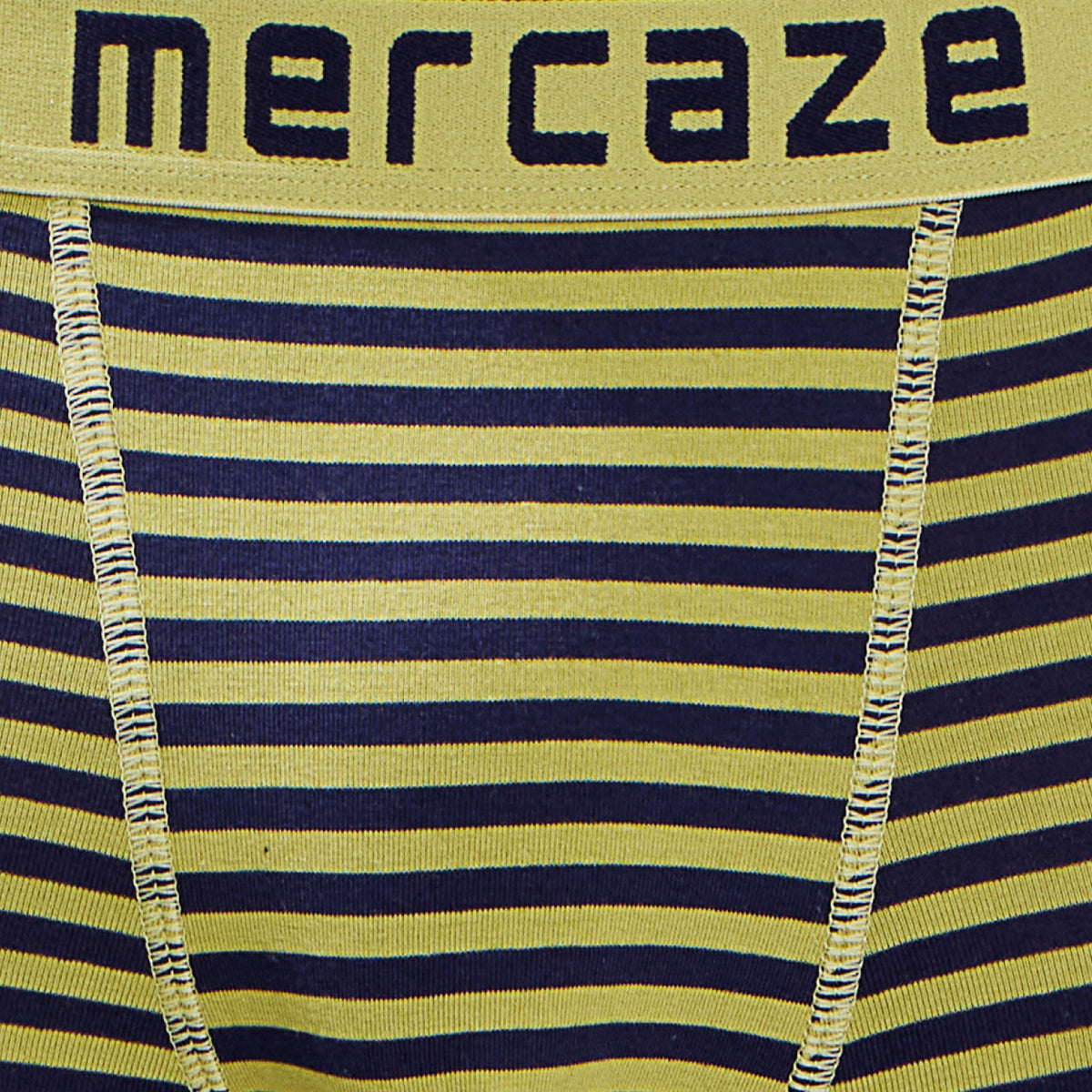 Breathable Comfort Fit – Super Combed Cotton Spandex Striped Trunk  – M121 – Lime