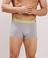 Seamless Ultra-Stretch Comfort – Microfiber Nylon Spandex Trunk – M122 – Light Grey