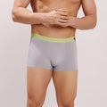 Seamless Ultra-Stretch Comfort – Microfiber Nylon Spandex Trunk – M122 – Light Grey
