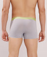 Seamless Ultra-Stretch Comfort – Microfiber Nylon Spandex Trunk – M122 – Light Grey