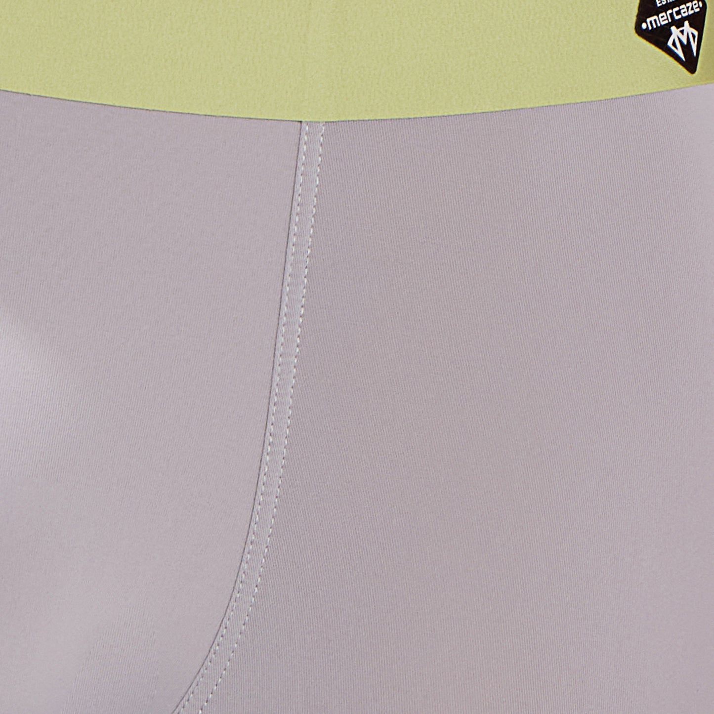 Seamless Ultra-Stretch Comfort – Microfiber Nylon Spandex Trunk – M122 – Light Grey